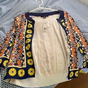 August Silk cardigan